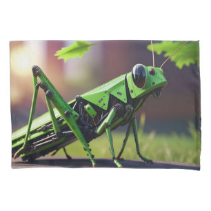 Funda De Cojín Grasshopper mecánico