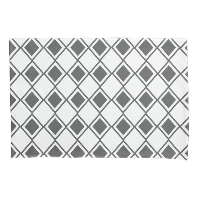 Funda De Cojín Gray Harlequin (Anverso)