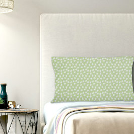 Funda De Cojín Green Leaves Pattern Pillowcase