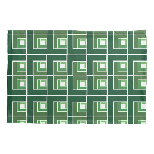 Funda De Cojín Green Topsy Turvy (Reverso)