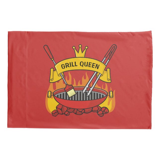 Funda De Cojín Grill Queen (Reverso)