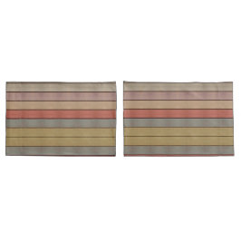 Funda De Cojín Gris azul casual con banda de oro