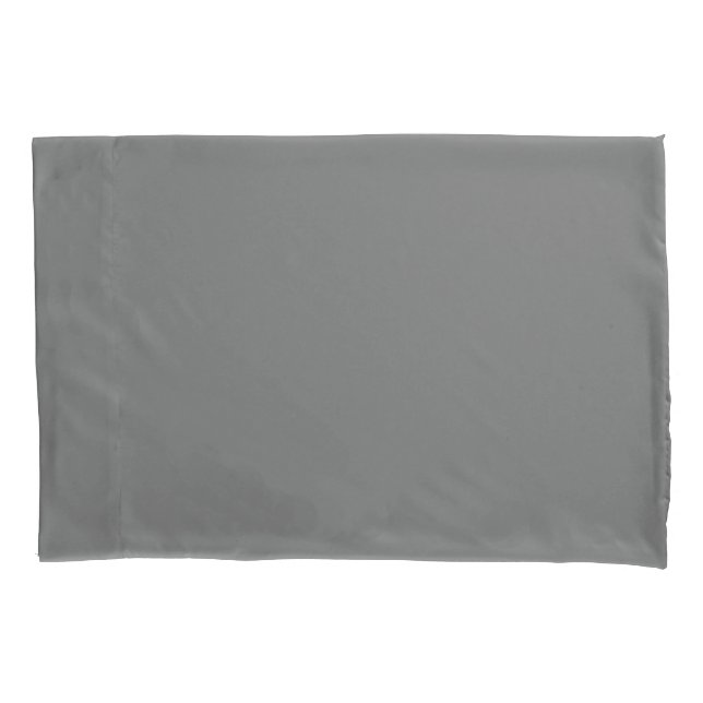 Funda De Cojín Gris Opaco (Anverso)