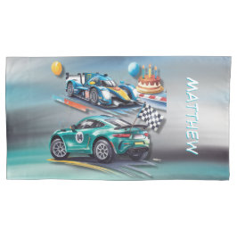 Funda De Cojín Growing Up To Fast Boy Birthday Party 