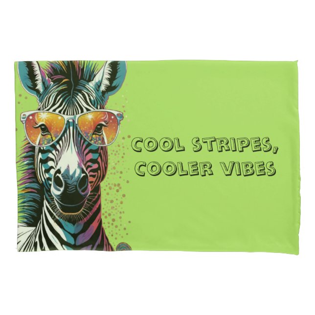 Funda De Cojín Guay Zebra Vibes (Anverso-izquierdo)