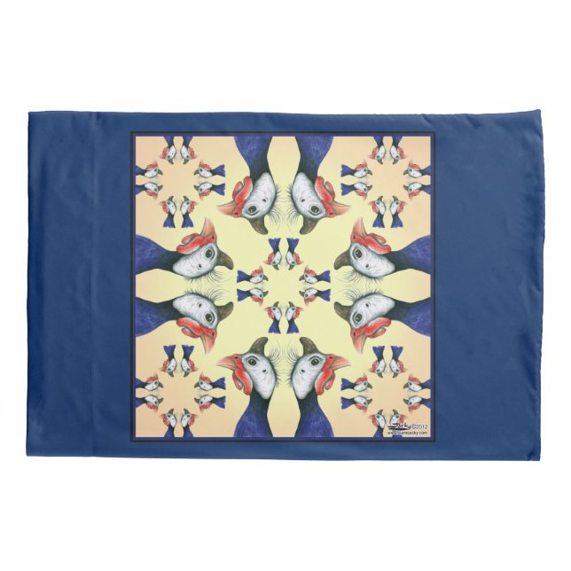 Funda De Cojín ¡Guineas Por Todas Partes! (Reverso)