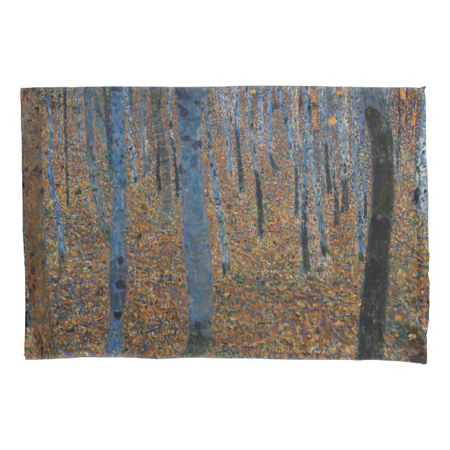 Funda De Cojín Gustav Klimt - Beech Grove I (Anverso)