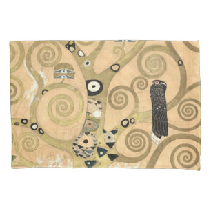 Funda De Cojín Gustav Klimt - El árbol de la vida, la frisa de es