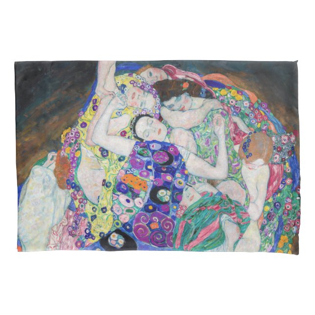 Funda De Cojín Gustav Klimt - La Virgen (Anverso)