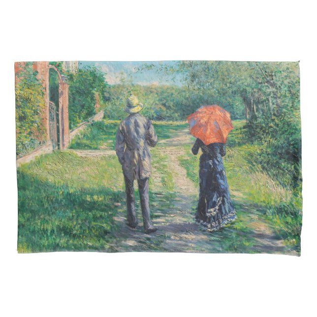 Funda De Cojín Gustave Caillebotte - El Camino Alto (Anverso)
