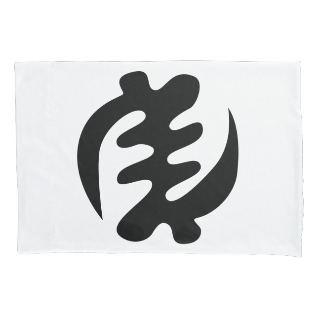 Funda De Cojín Gye Nyame | Dios es el Símbolo Adinkra Supremo (Anverso)