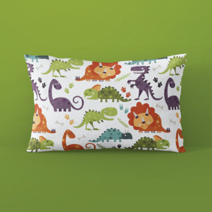 Funda De Cojín Habitación para niños con patrón de dinosaurios