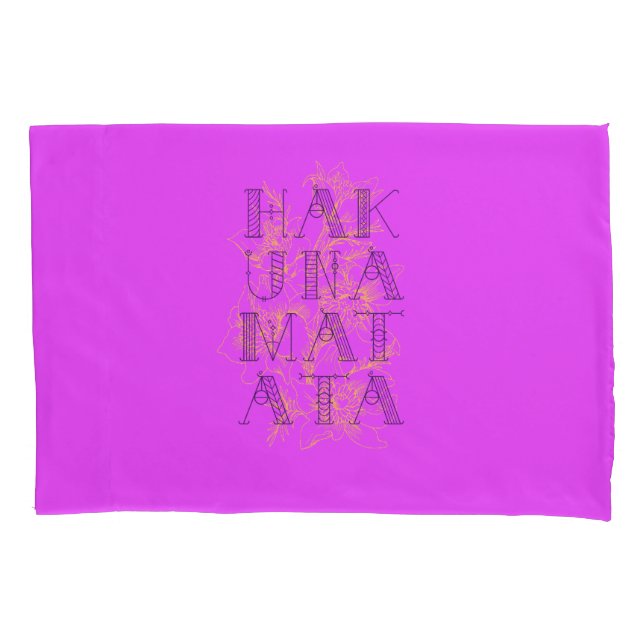 Funda De Cojín Hakuna Matata (Anverso)