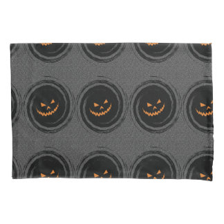 Funda De Cojín Halloween Jack que brilla intensamente O'Lantern