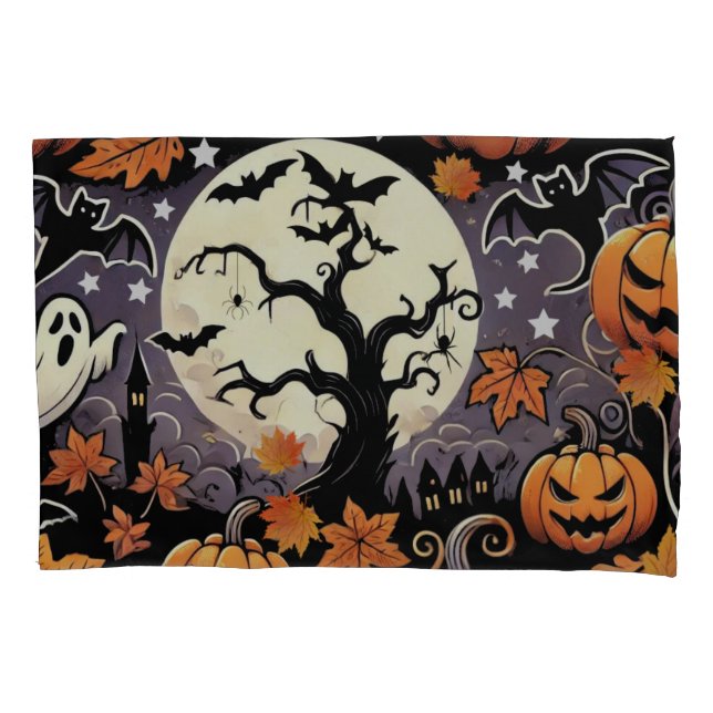 Funda De Cojín Halloween/otoño/otoño (Anverso)