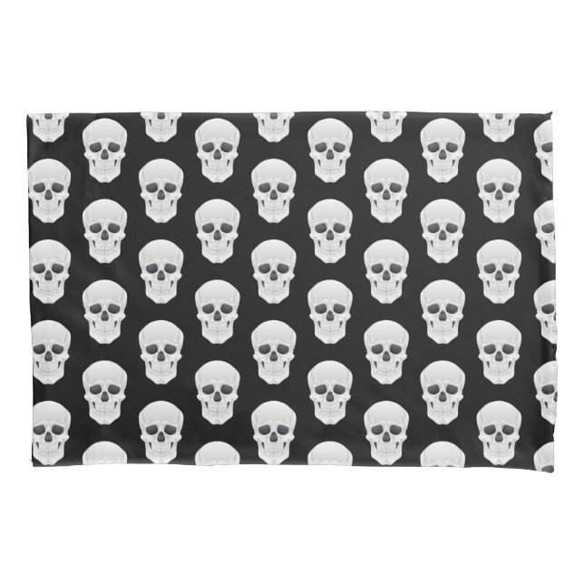 Funda De Cojín Halloween Skulls Pillowcase (Anverso)