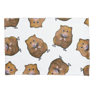 Funda De Cojín Hámsteres lindos, modelo al azar, mano dibujada,