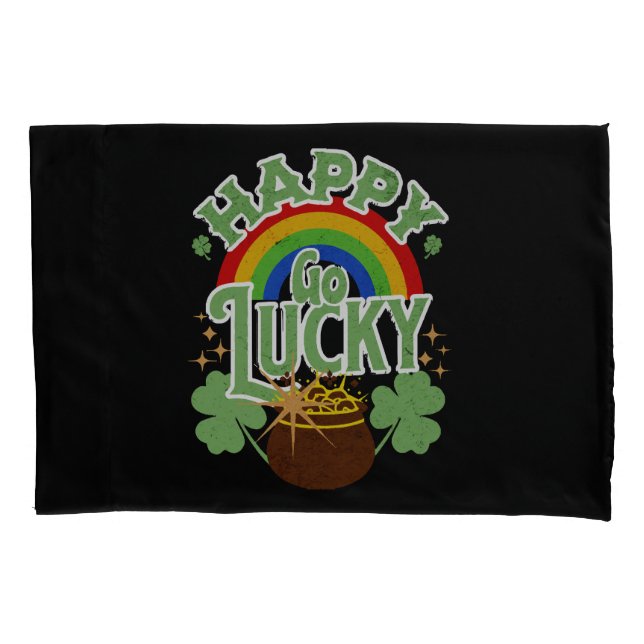 Funda De Cojín Happy Go Lucky (Anverso)