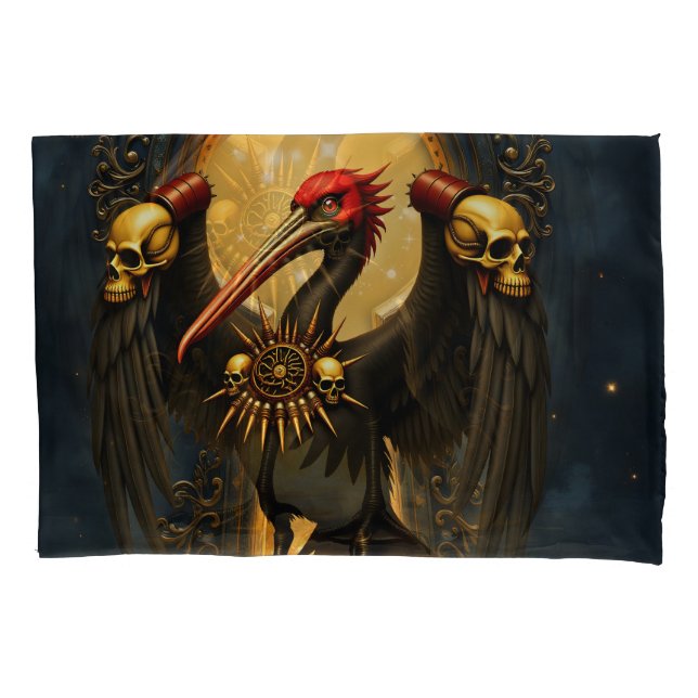 Funda De Cojín Harbinger of the Golden Gate The Nocturnal Pelican (Anverso)