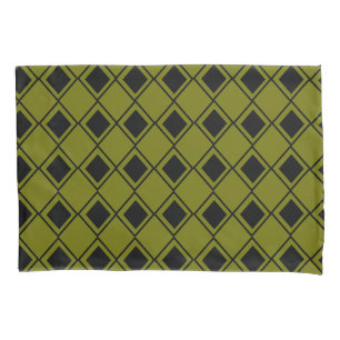 Funda De Cojín Harlequin Verde