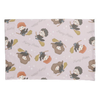 Funda De Cojín HARRY POTTER™, Hermione y Ron Flying Pattern