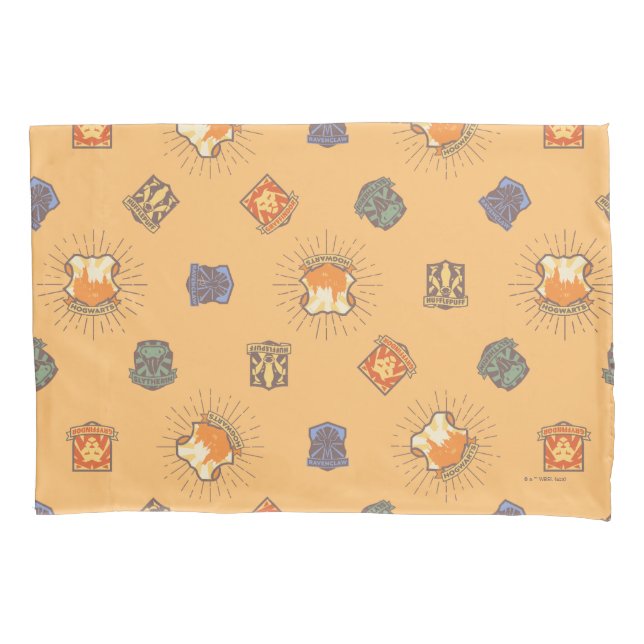 Funda De Cojín HARRY POTTER™ | Patrón Summer Magic HOGWARTS™ (Anverso)