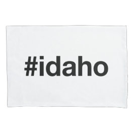 Funda De Cojín Hashtag de IDAHO