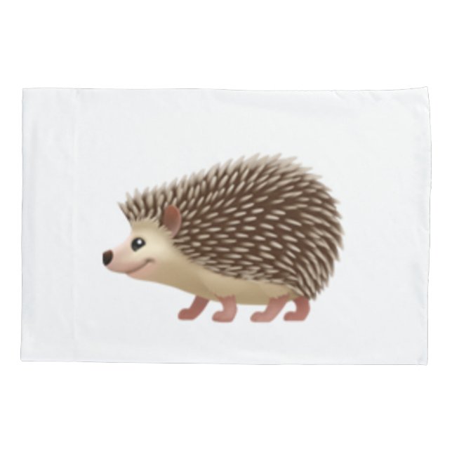 Funda De Cojín Hedgehog - Emoji (Reverso)