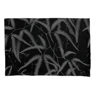 Funda De Cojín Helena gris con fondo negro