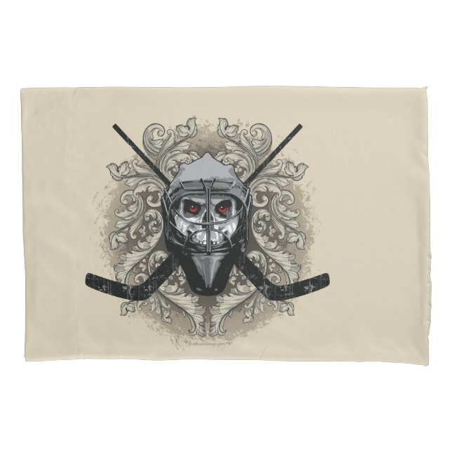 Funda De Cojín Hellish Hockey Goalie Pillowcase (Anverso)