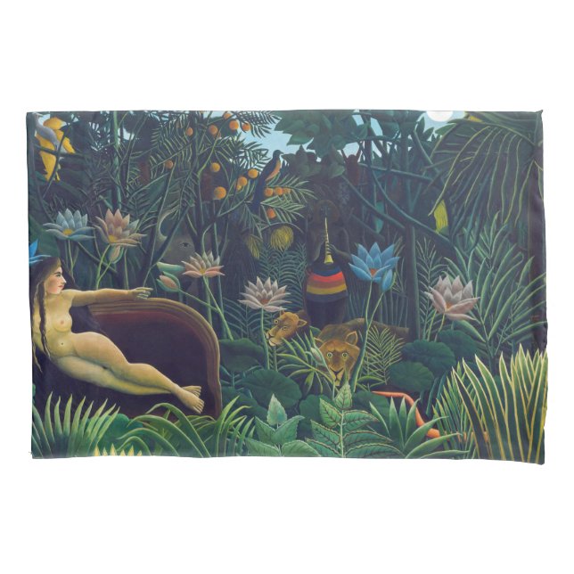 Funda De Cojín Henri Rousseau - El sueño / Le Reve (Anverso)