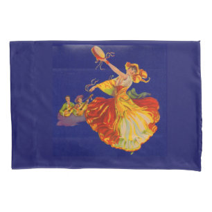 Funda De Cojín hermosa bailarina española