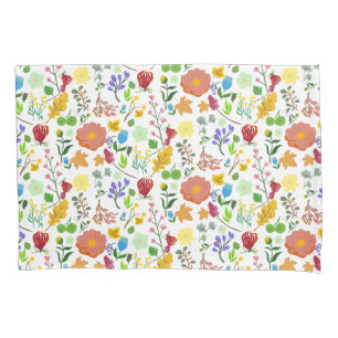 Funda De Cojín Hermosa flor de acuarela