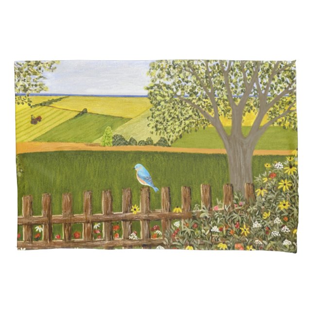 Funda De Cojín Hermosa vista (Anverso)