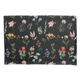 Funda De Cojín Hermosa y elegante almohada de flores silvestres