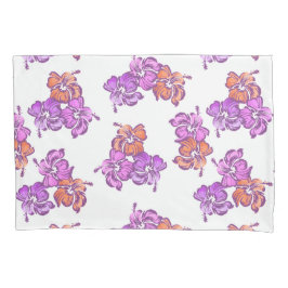 Funda De Cojín Hibiscus Hawai Floral Reversible