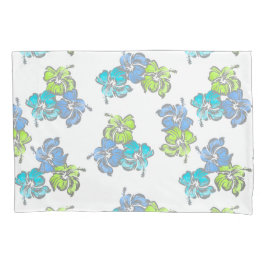 Funda De Cojín Hibiscus Hawai Floral Reversible