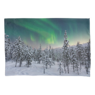 Funda De Cojín Hielo y nieve Paisaje invernal, Finlandia