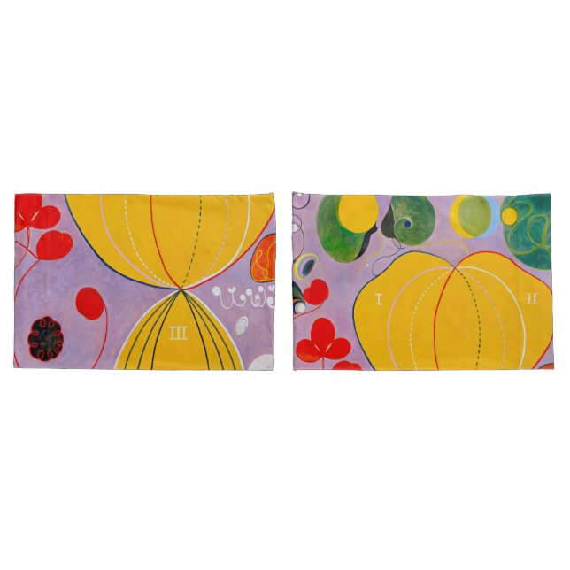 Funda De Cojín Hilma af Klint - El número 7 más grande (Reverso-Set)