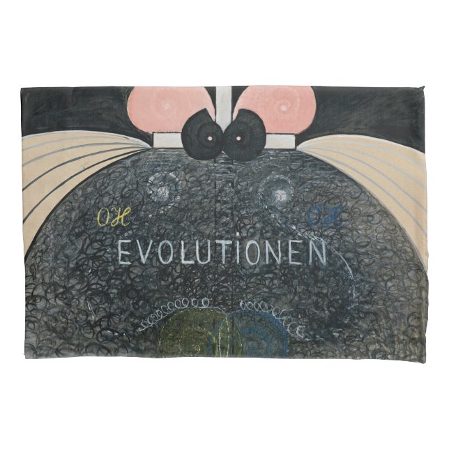 Funda De Cojín Hilma af Klint - La Evolución, 7 (Anverso)