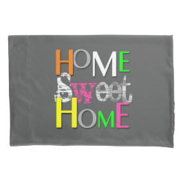 Funda De Cojín Hogar moderno y colorido, dulce hogar