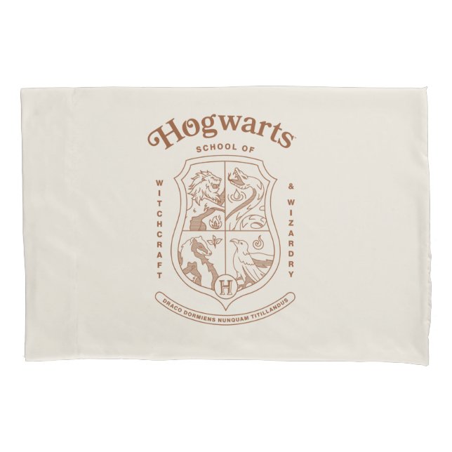 Funda De Cojín HOGWARTS™ School of Witchcraft and Wizardry Crest (Anverso)