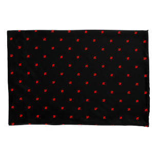 Funda De Cojín Hoja de arce de algodón canadiense