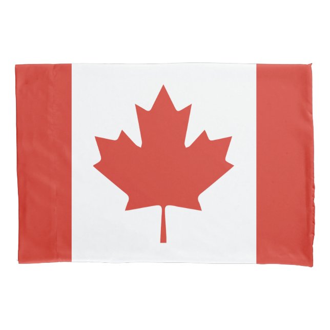 FUNDA DE COJÍN HOJA DE ARCE DE CANADÁ (Anverso)