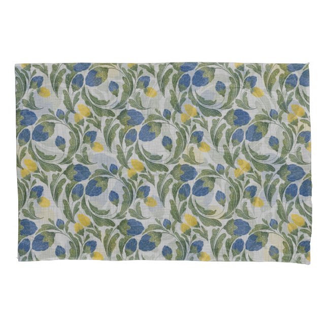 Funda De Cojín Hoja de Comodidad Rústica Floral (Anverso-izquierdo)