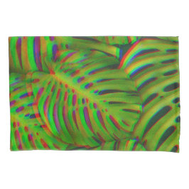 Funda De Cojín Hojas de arco iris