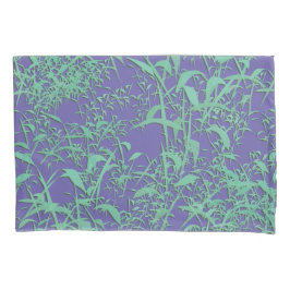 Funda De Cojín Hojas de bambú digitales