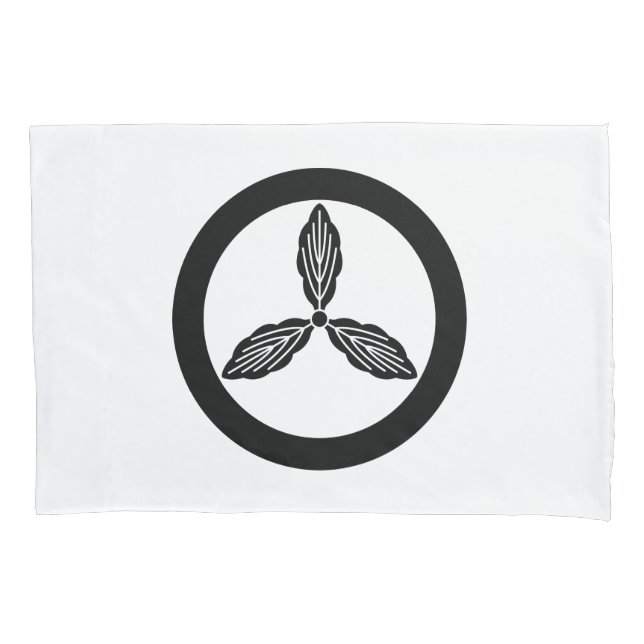 Funda De Cojín Hojas de roble Tosa en círculo (Anverso)