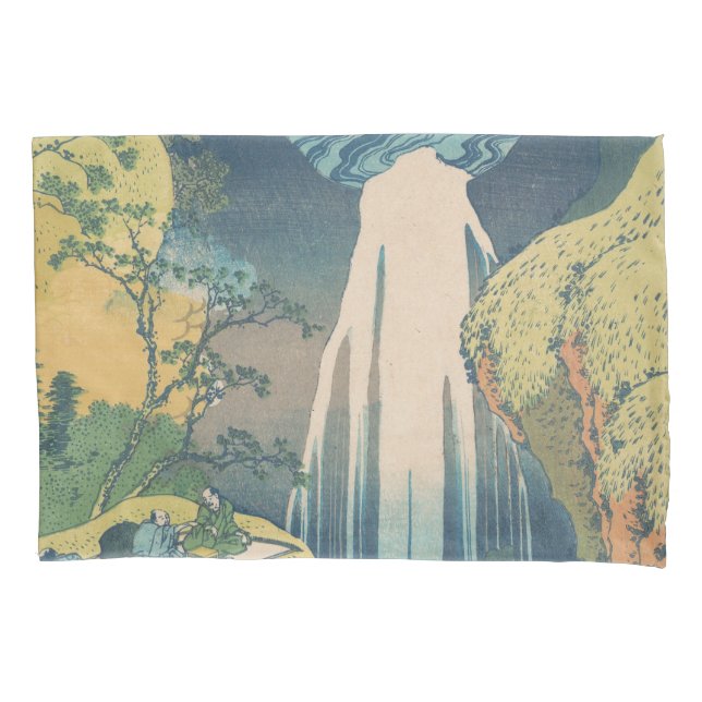 Funda De Cojín Hokusai Amida cae cascada (Anverso)