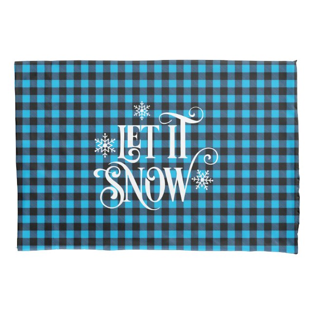 Funda De Cojín Holiday Buffalo Plaid Pillowcase (Anverso)